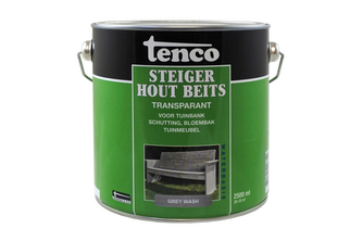 Tenco Steigerhoutbeits 2,5 liter, GREY WASH