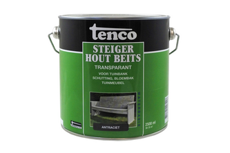 Tenco Steigerhoutbeits 2,5 liter, Antraciet