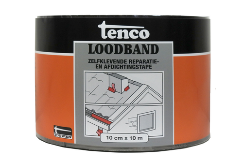 Tenco loodband zelfklevend 100mm x 10m