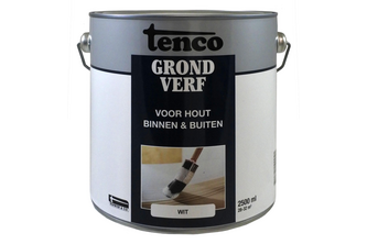 Tenco Grondverf 2,5 liter, Wit, Bus