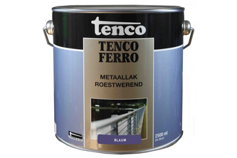 Tencoferro roestwerende metaallak 2,5 liter, Blauw, Bus