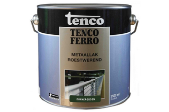 Tencoferro roestwerende metaallak 2,5 liter, Donkergroen, Bus