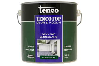 Tenco Tencotop Deur & Kozijn Dekkend Zijdeglans, 2,5 liter, RIJTUIGGROEN