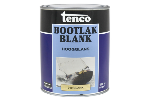 Tenco blanke bootlak 2,5 liter, blank, bus