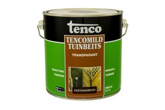 Tenco Tencomild Tuinbeits transparant 2,5 liter, KASTANJEBRUIN, Bus
