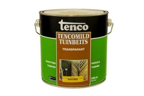 Tenco tencomild tuinbeits transparant 2,5 liter, naturel, bus