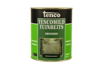 Tenco Tencomild Tuinbeits Dekkend 1 liter, Middengroen