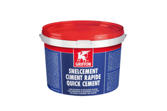 Griffon Snelcement 12,5 kg, Grijs, Emmer