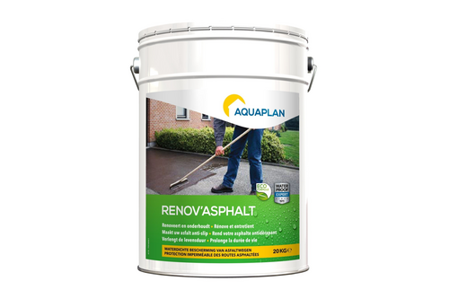 Aquaplan renov asphalt renovatiepasta voor asfalt 20kg
