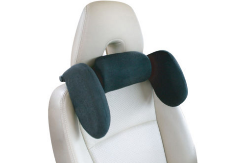 Autostyle comfortline universele instelbare reis-hoofdsteun - zwart