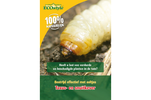 Ecostyle aaltjes h tegen larven taxuskever en larven snuitkever 25 miljoen/50 m2/25 nesten