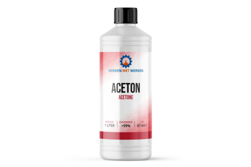 Aceton 1 liter, fles