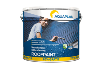 AquaPlan Roofpaint Antraciet 10 L + 20% gratis