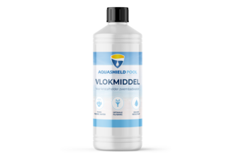 Aquashield Pool Vlokmiddel 1 liter, Fles