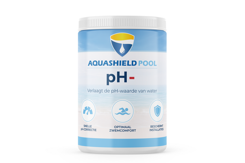 Aquashield pool ph min granulaat 1,25 kg