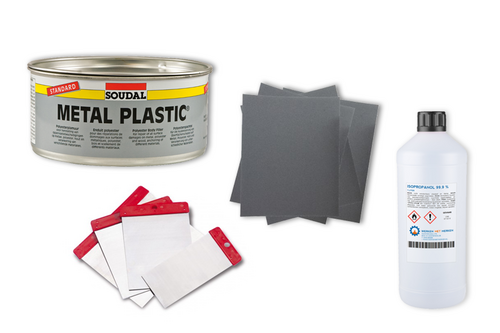 Auto polyester reparatie set