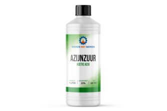 Azijnzuur 20% 1 liter, Fles