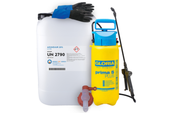 Azijnzuur 20% voordeel set 20 liter