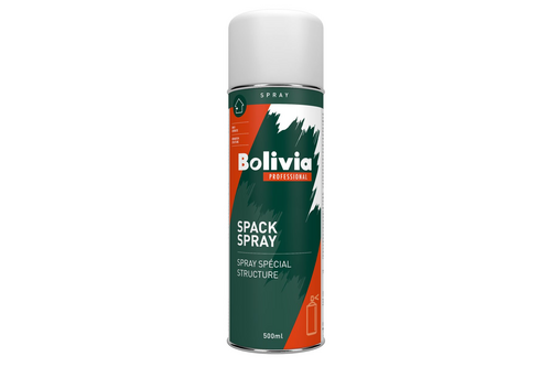 Bolivia spackspray 500 ml, wit