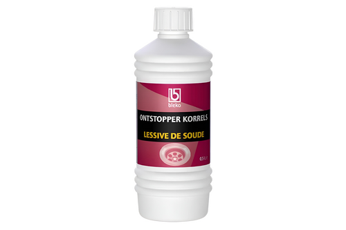 Bleko ontstopper vast korrels 500 ml, fles