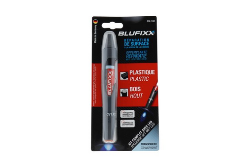 Blufixx plastic & hout reparatieset + led lamp