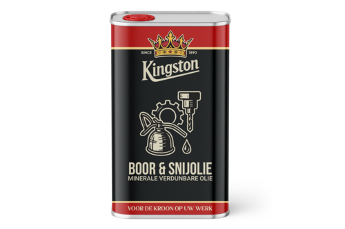 Kingston boor & snijolie 1 liter, fles