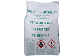 Borax Poeder 25 KG, Zak