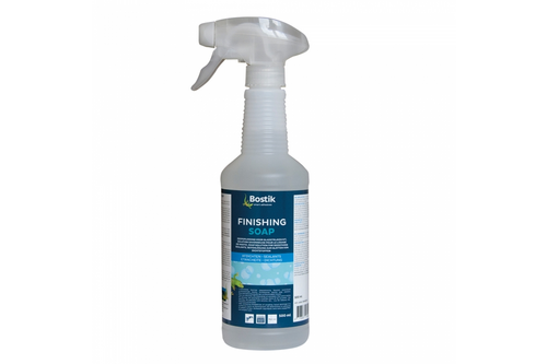 Bostik finishing soap 1 liter, transparant, fles