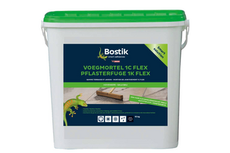Bostik Voegmortel 1C Flex 15 KG, Grijs, Emmer
