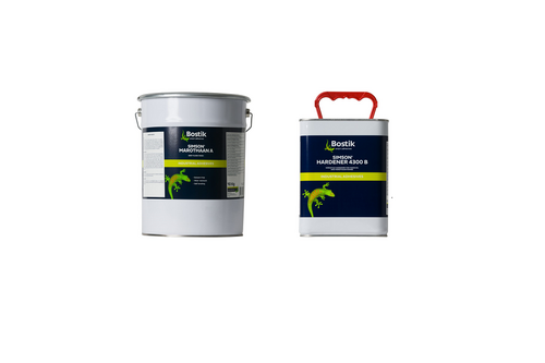 Bostik marothaan 5 kg + 1,17 kg hardener, grijs, set (a&b)