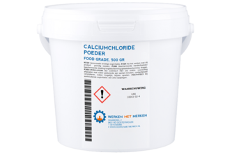 Calciumchloride Poeder Food Grade 500 gram, Emmer