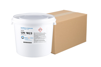 Natrium Hydroxide / Caustic Soda / Ontstopper 4 x 7,5kg, Doos