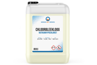 Chloorbleekloog  /  Natriumhypochloriet 20 liter, Can