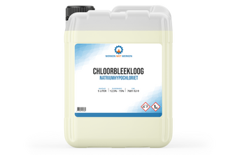 Chloorbleekloog  /  Natriumhypochloriet 5 liter, Can