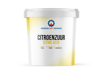Citroenzuur 5 KG, Emmer