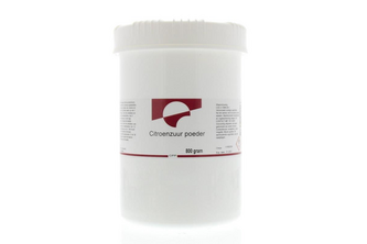 Citroenzuur poeder 800 gram, Pot