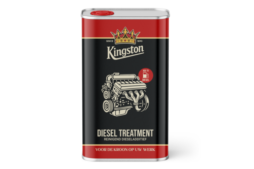 Kingston diesel treatment 1 liter, blik met schenkdop