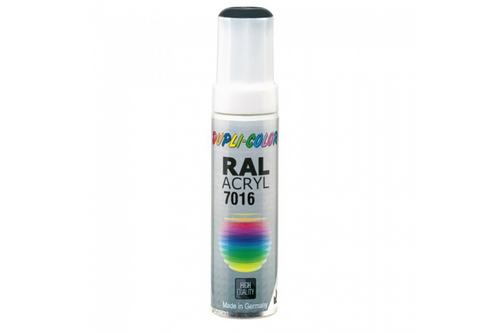 Dupli-color acryl lakstiften 12 ml, antracietgrijs - ral 7016