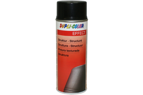 Dupli-color structuurspray 400 ml, mat zwart