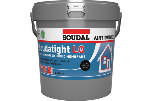 Soudal soudatight lq liquid 4,5kg, wit, emmer