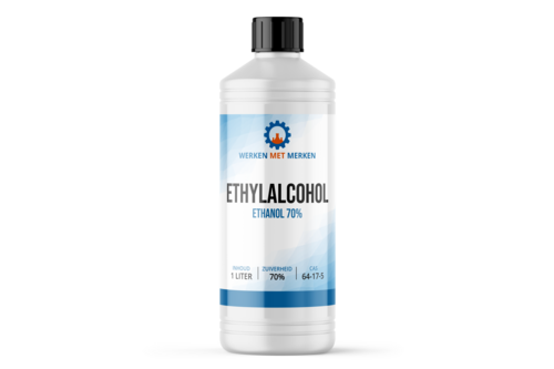 Ethylalcohol 70% 1 liter, fles