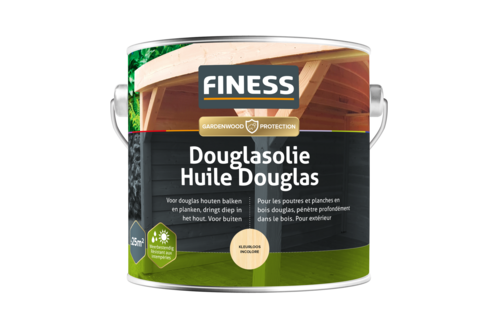 Finess douglas olie 2,5 liter, kleurloos