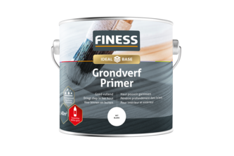 Finess Grondverf 2,5 liter, Wit