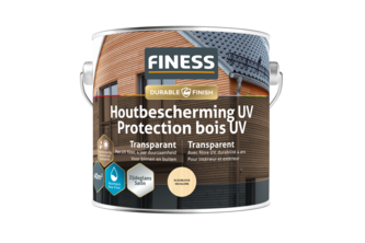 Finess Houtbescherming UV transparant 2,5 liter, Kleurloos