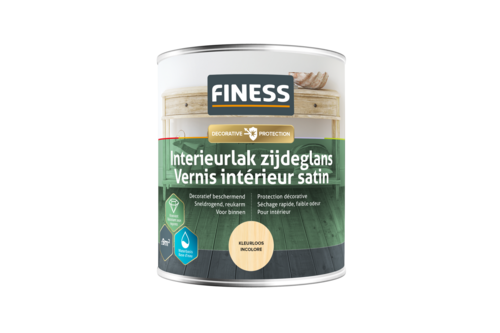 Finess interieurlak zijdeglans 250 ml, gerookt eiken wit