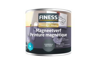 Finess Magneetverf 500 ML, Donkergrijs