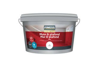 Finess Muur & plafond 2,5 liter, Wit