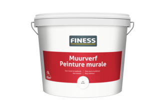Finess Muurverf voor binnen 5 liter, Wit