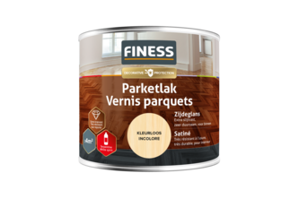 Finess Parketlak zijdeglans 250 ML, Kleurloos