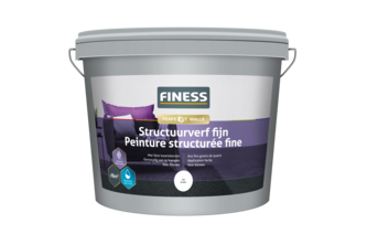 Finess Structuurverf Fijn 10 liter, Wit